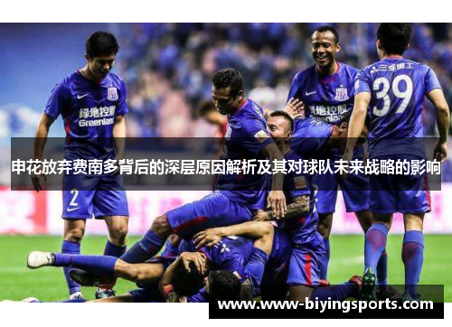 申花放弃费南多背后的深层原因解析及其对球队未来战略的影响