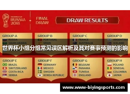 世界杯小组分组常见误区解析及其对赛事预测的影响