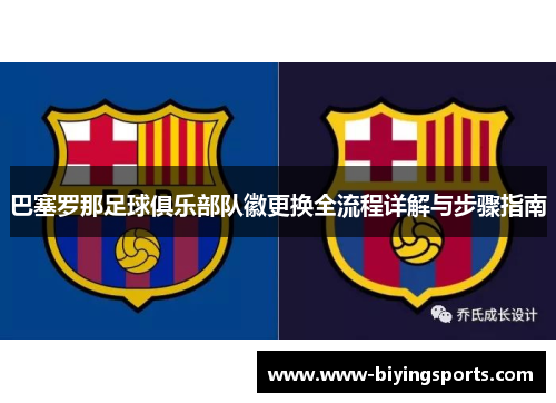 巴塞罗那足球俱乐部队徽更换全流程详解与步骤指南